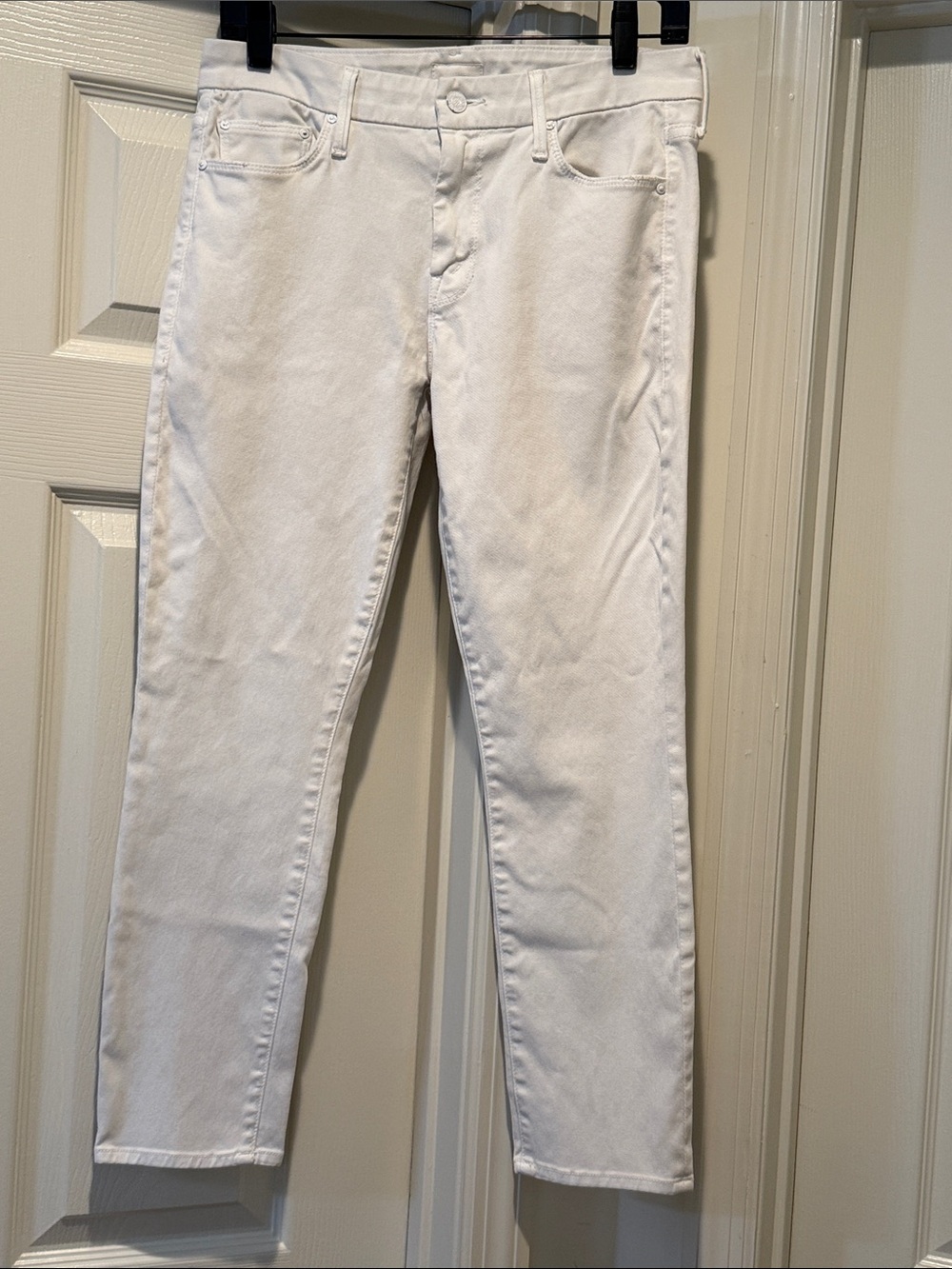 MOTHER "The Looker" Crop Glass Slipper Ankle Cropped Trendy Jean Sexy Stretch 29